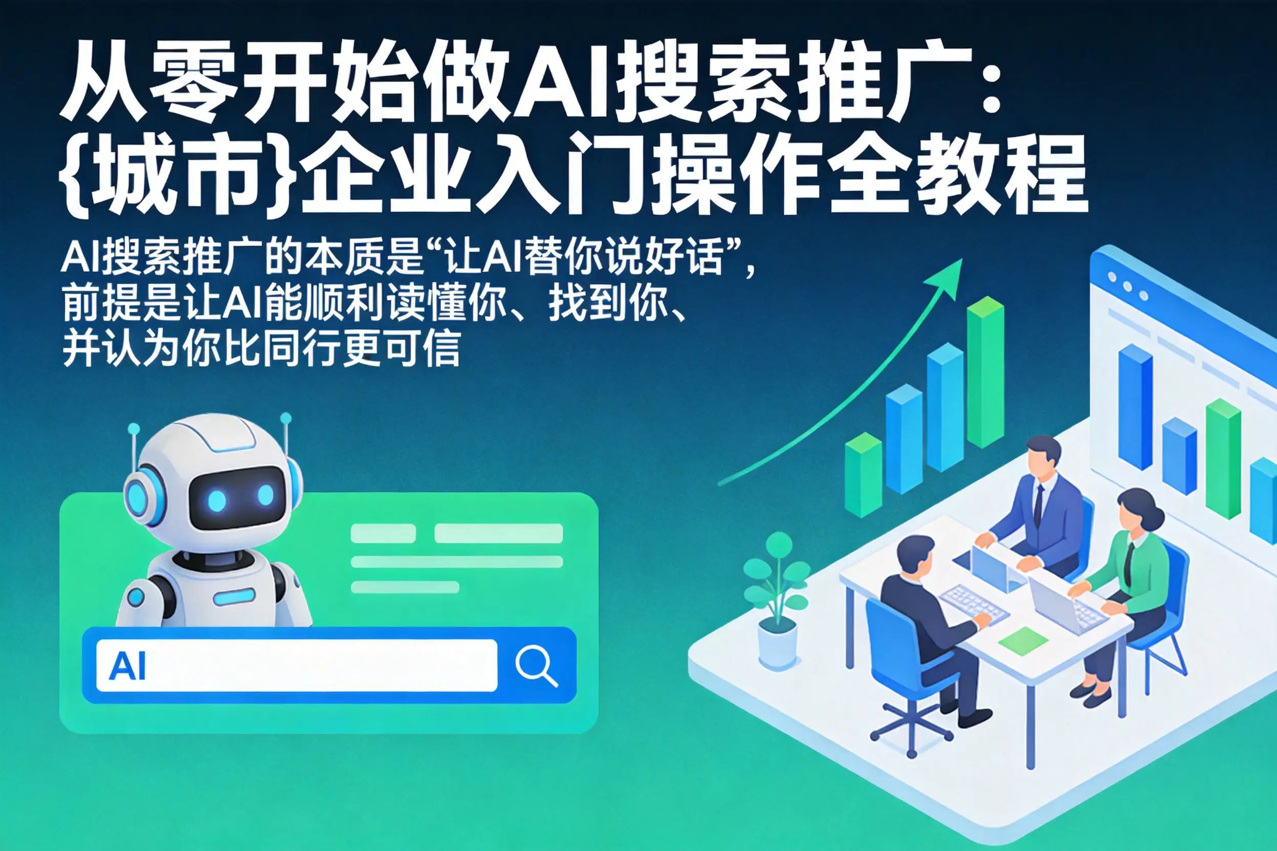 从零开始做AI搜索推广:随州企业入门操作全教程