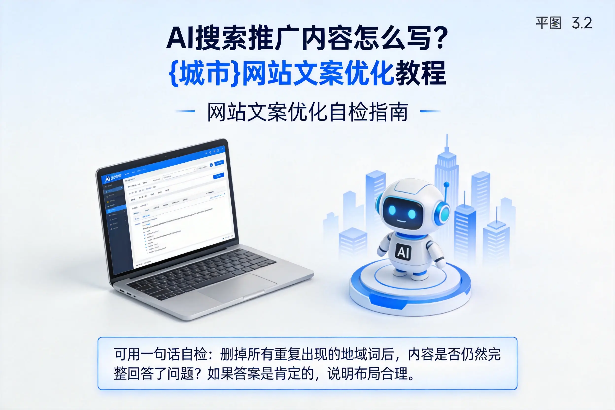 AI搜索推广内容怎么写？随州网站文案优化教程