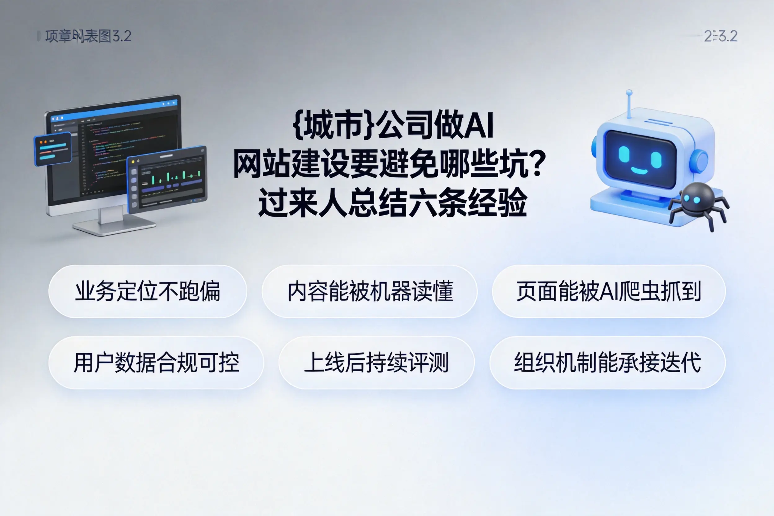 随州公司做AI网站建设要避免哪些坑？过来人总结六条经验
