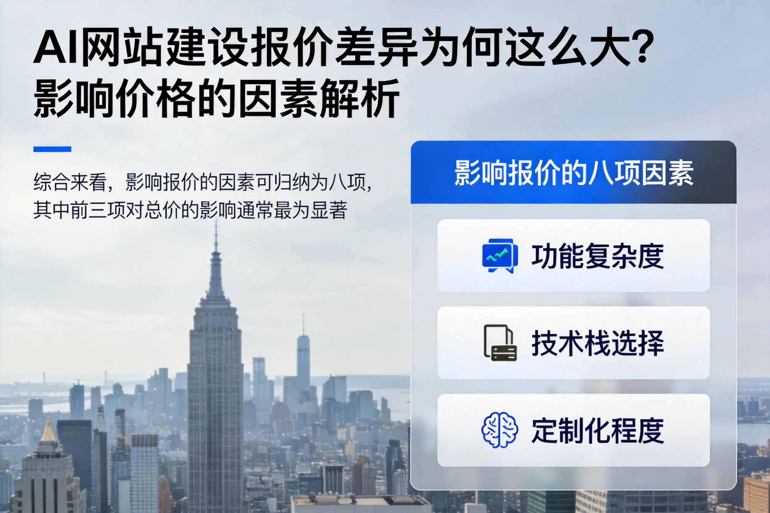 随州AI网站建设报价差异为何这么大?影响价格的因素解析