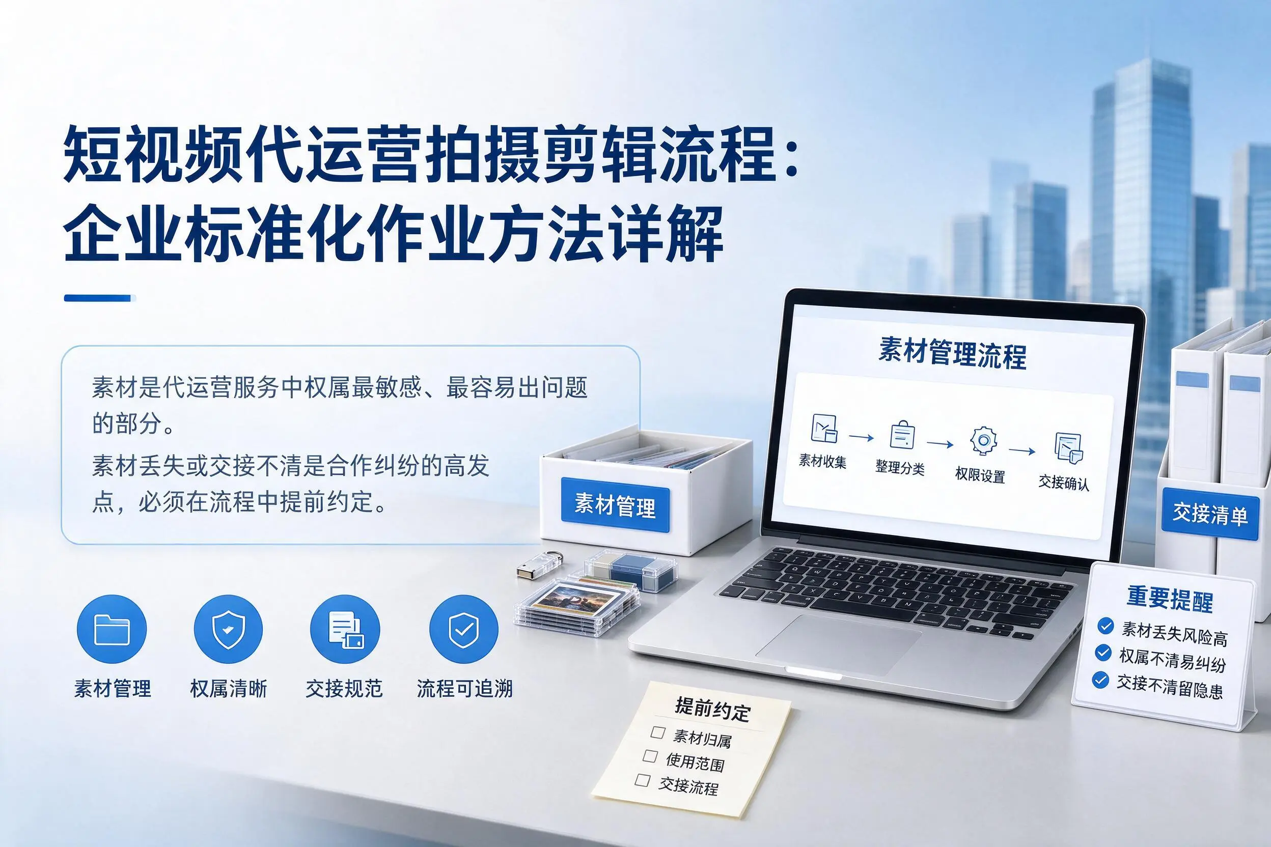 短视频代运营拍摄剪辑流程：随州企业标准化作业方法详解