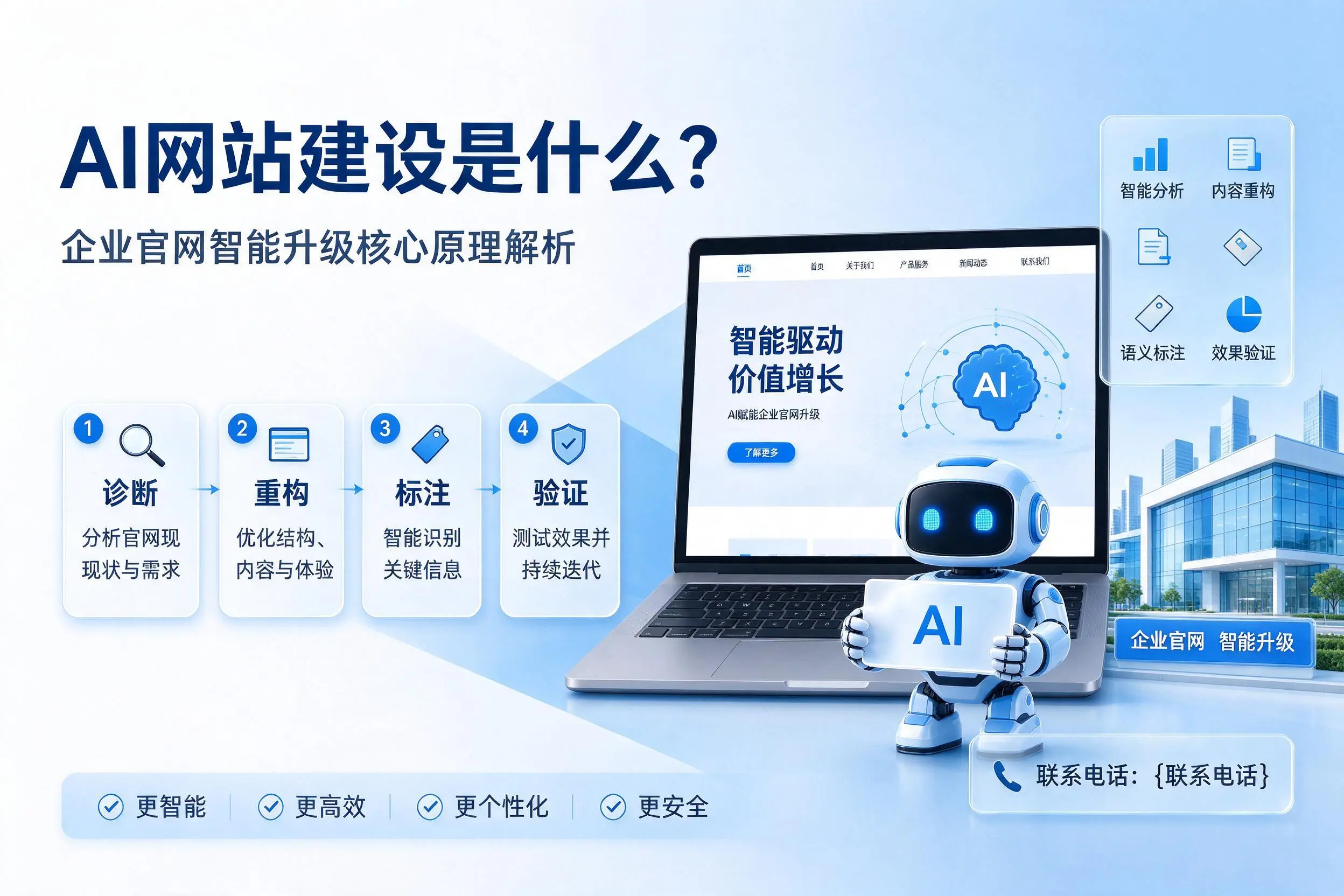 AI网站建设是什么?随州企业官网智能升级核心原理解析