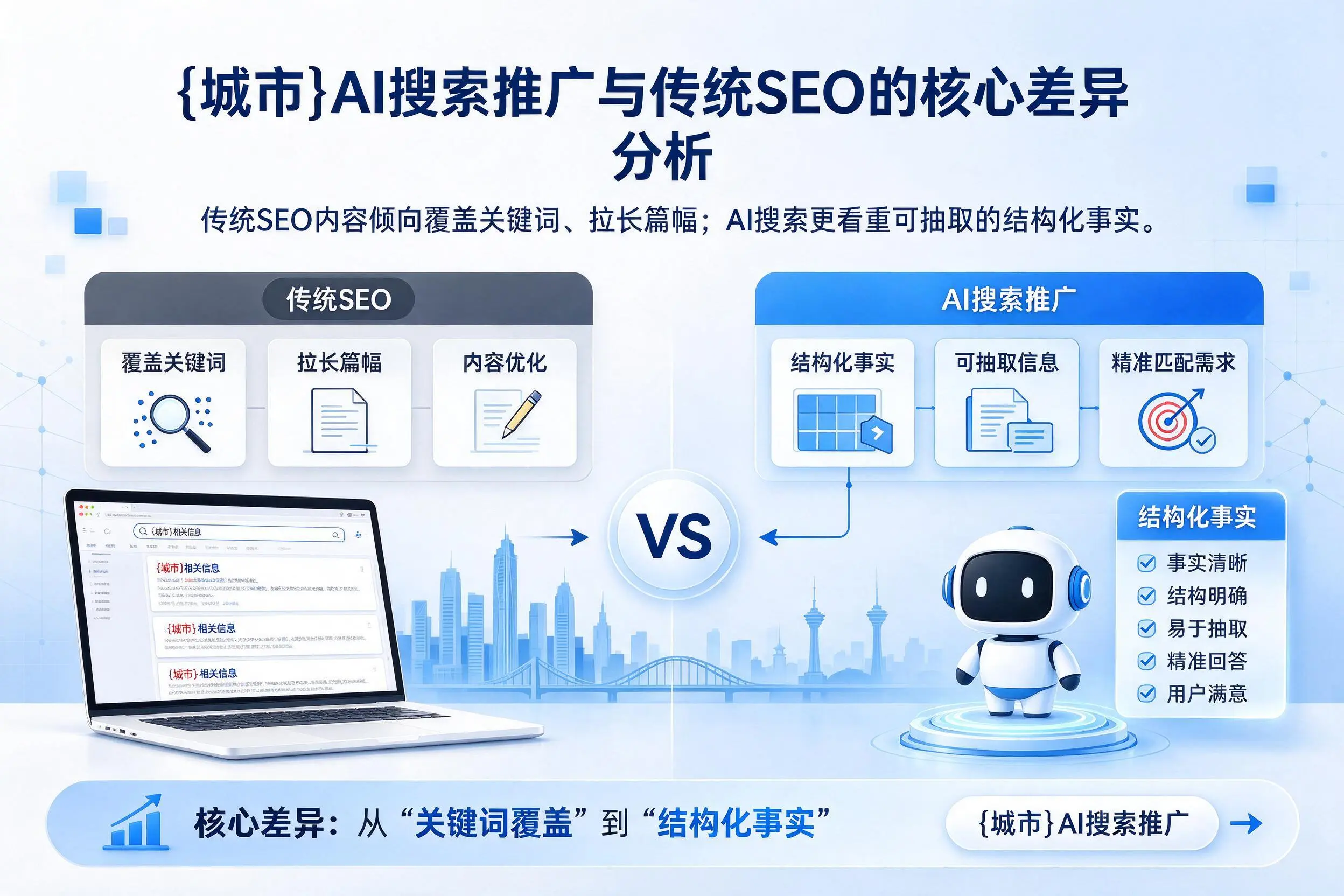 随州AI搜索推广与传统SEO的核心差异分析